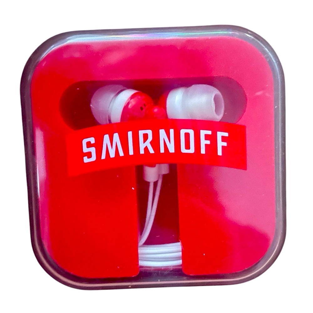 Smirnoff Ear Bud Headphones